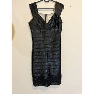 Decode 1.8 Black women's classic dress Size 6 Black Dress Party